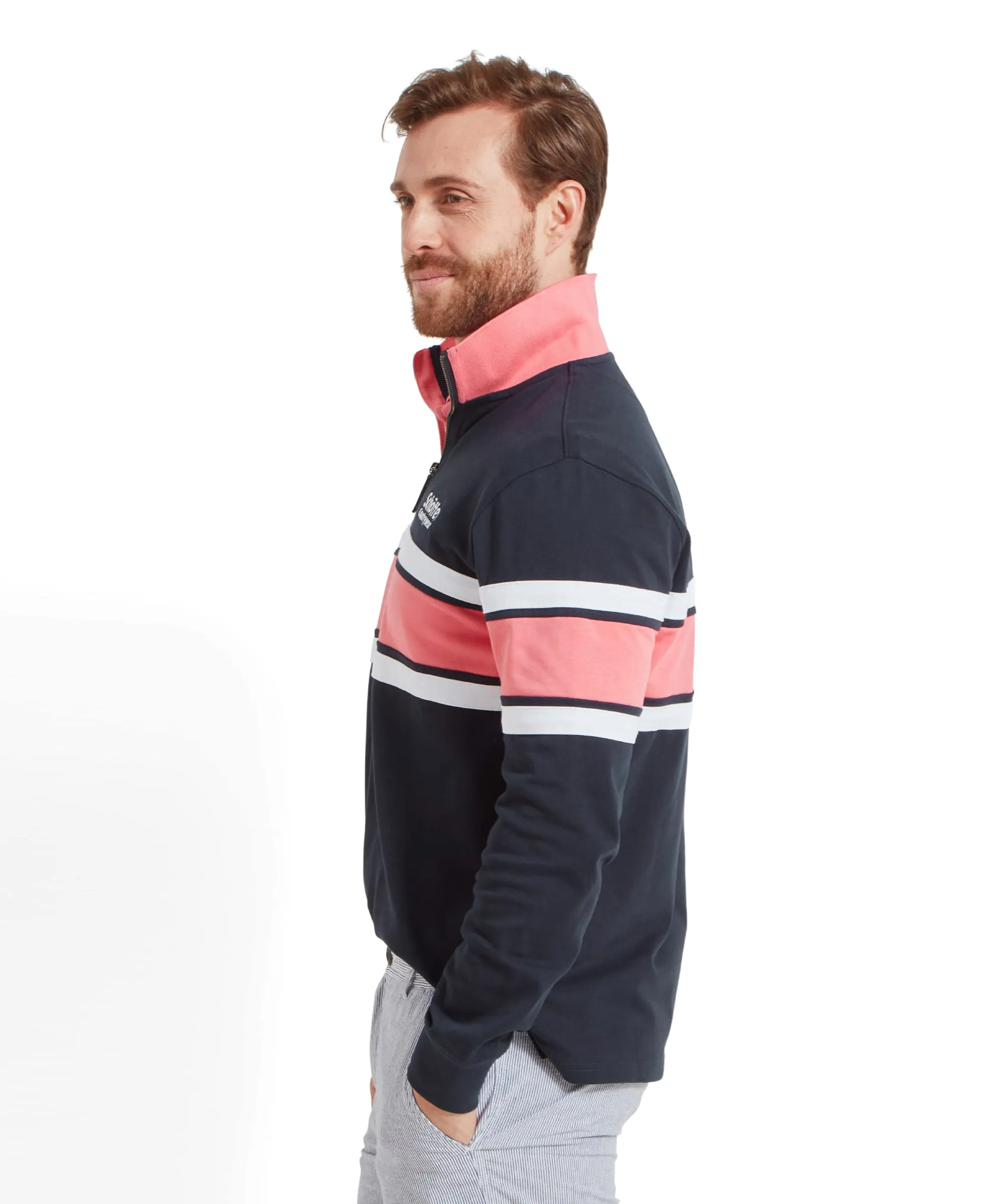 Exmouth Heritage Quarter Zip - Navy