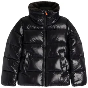 Faux Fur Collar Jacket