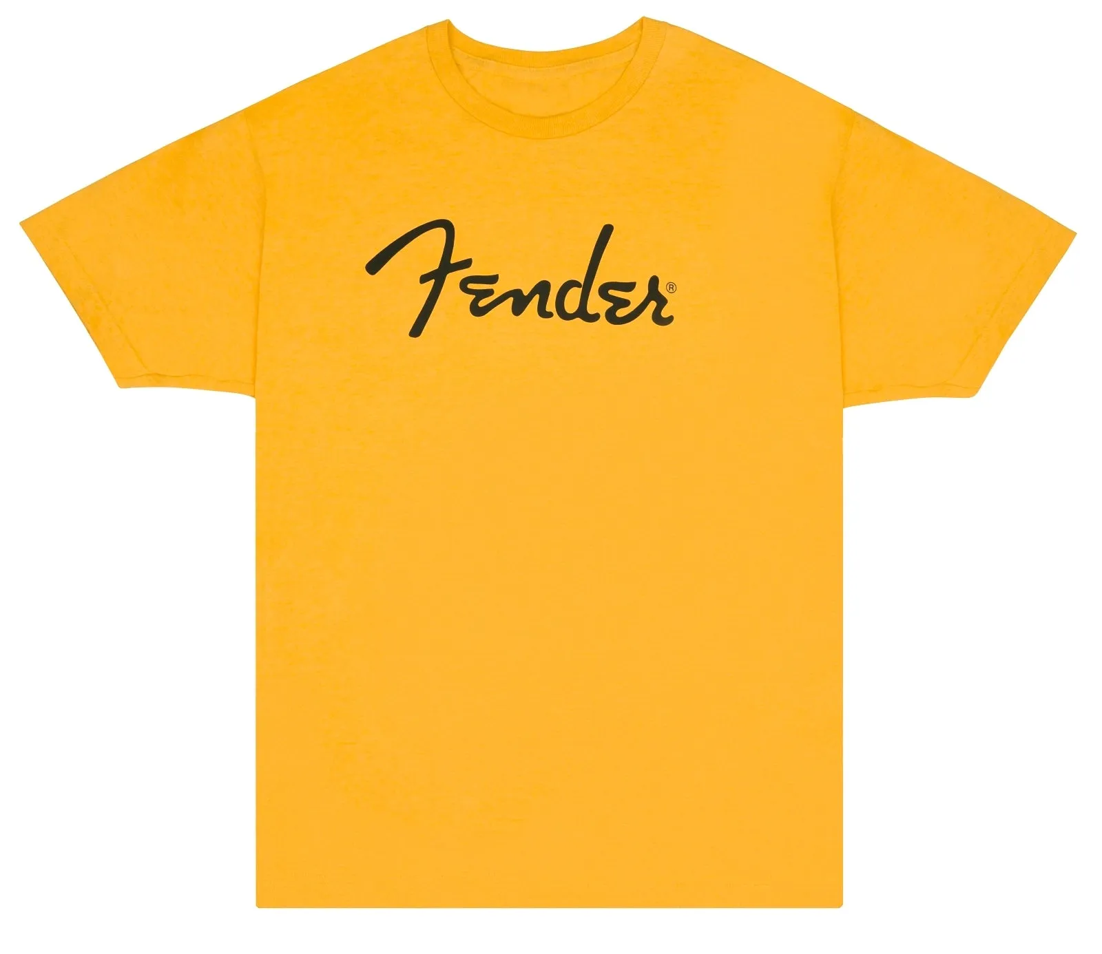 Fender Spaghetti Logo T-Shirt, Butterscotch Blonde - S