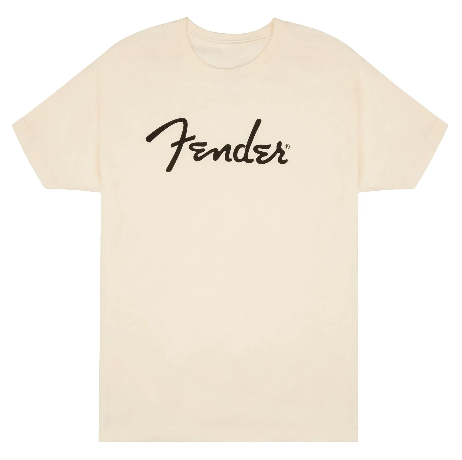 Fender Spaghetti Logo T-Shirt, Olympic White - M