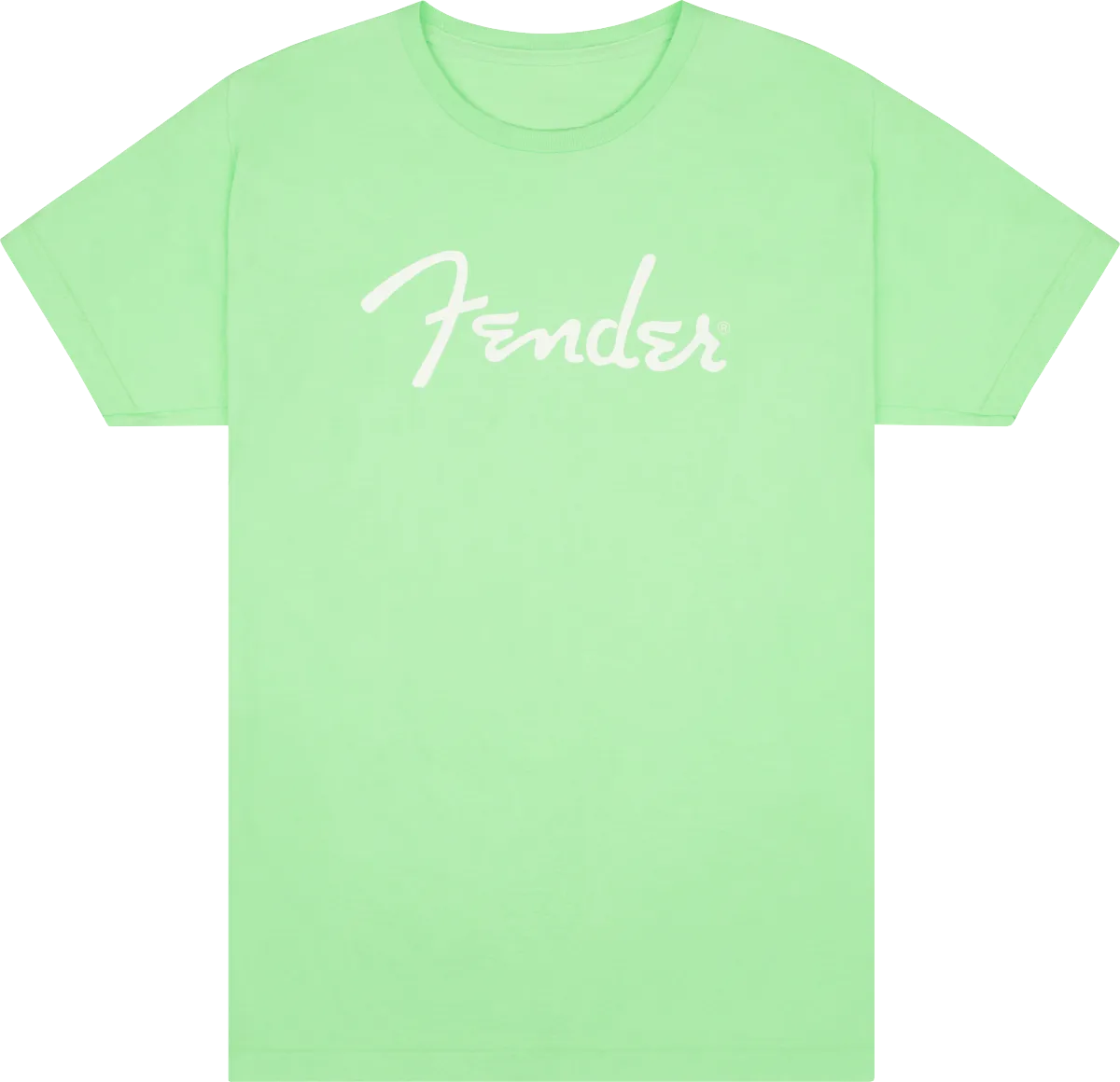 Fender Spaghetti Logo T-Shirt, Surf Green - S