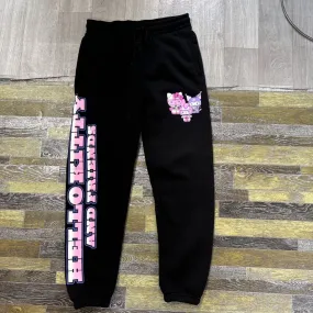 Flawed Edition Full Polyester Cartoon Print Sweatpants - Trendy Young Street Style (No Returns or Exchanges)