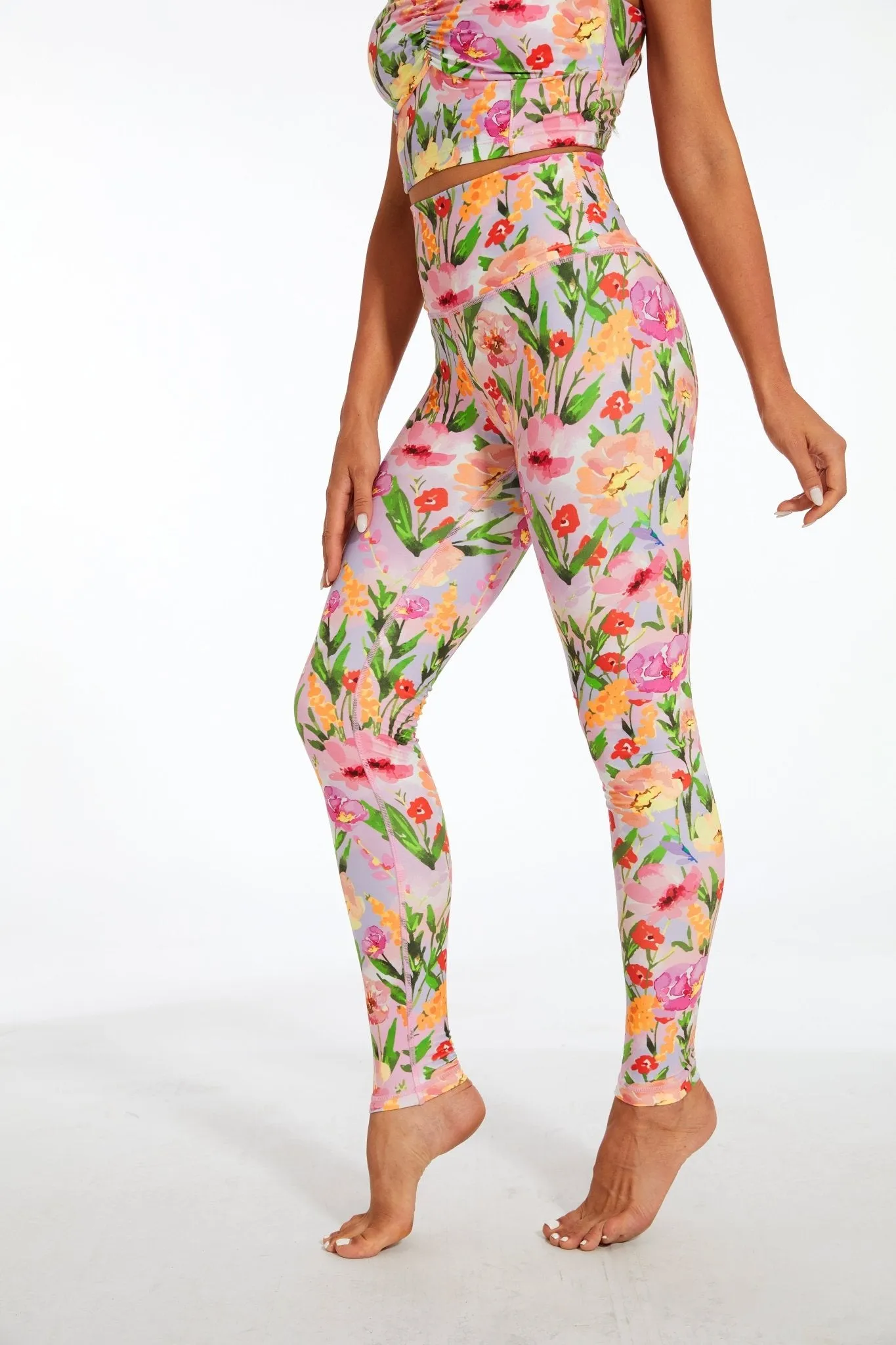 Floral Paradise High-waisted Leggings