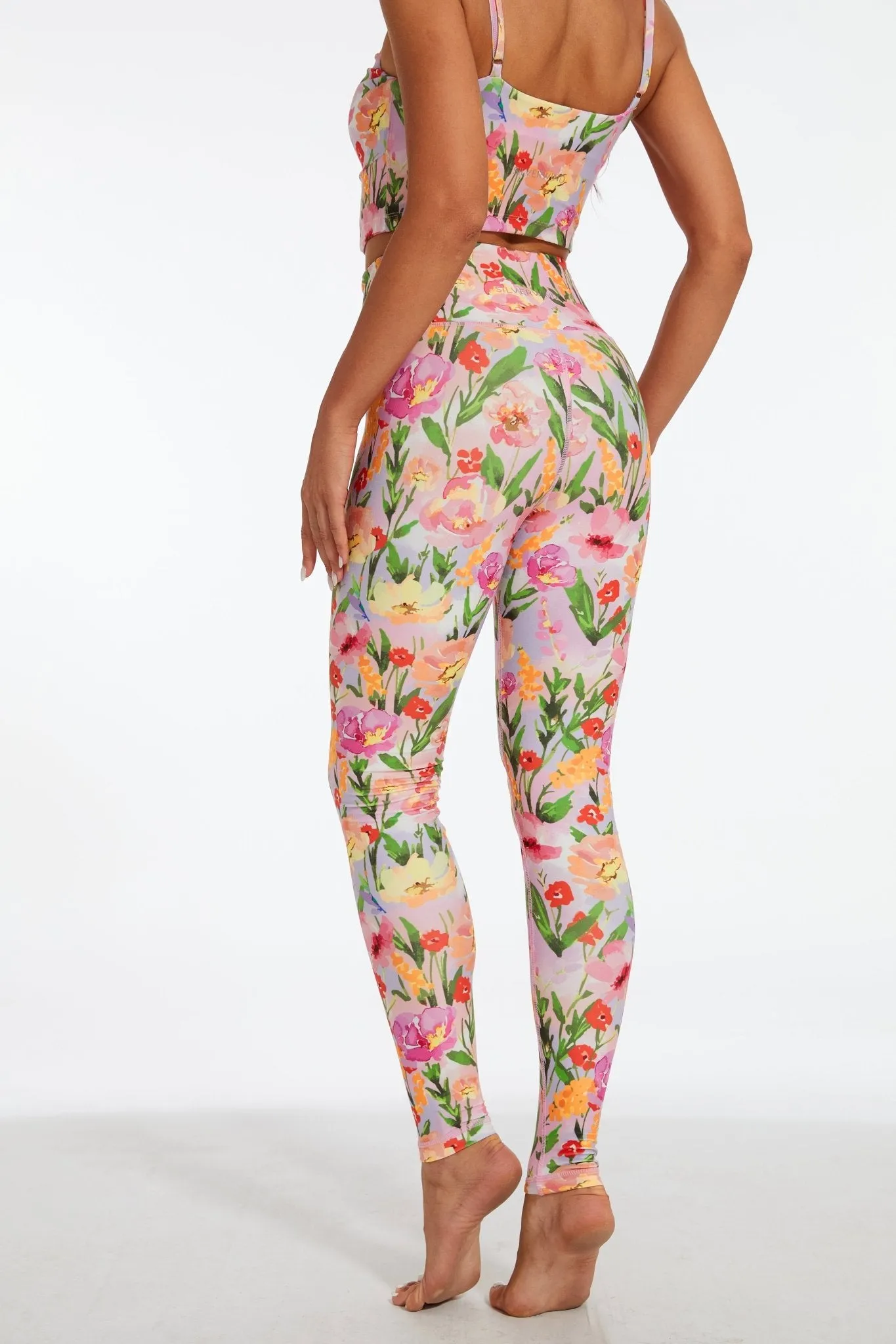 Floral Paradise High-waisted Leggings