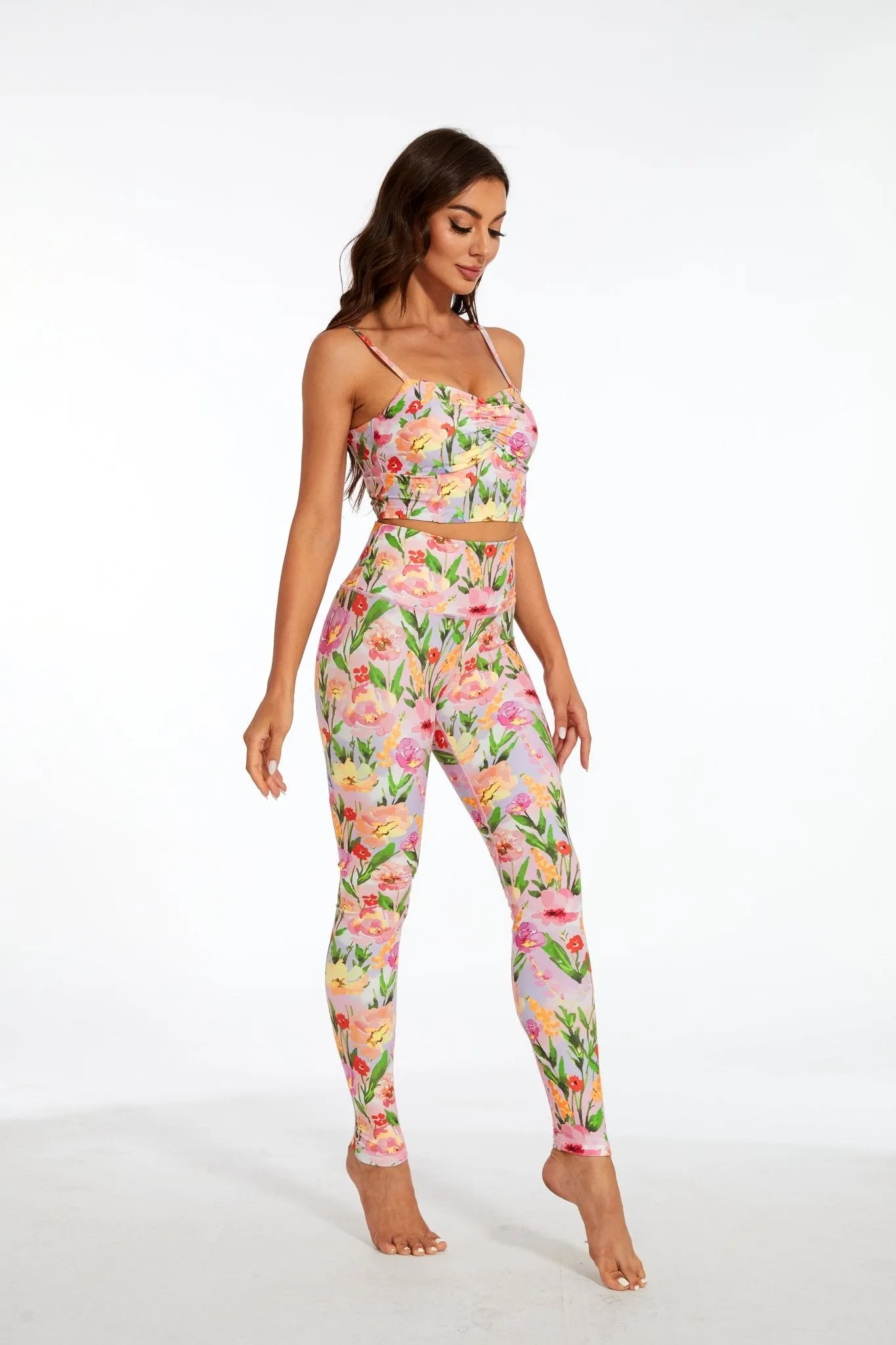 Floral Paradise High-waisted Leggings