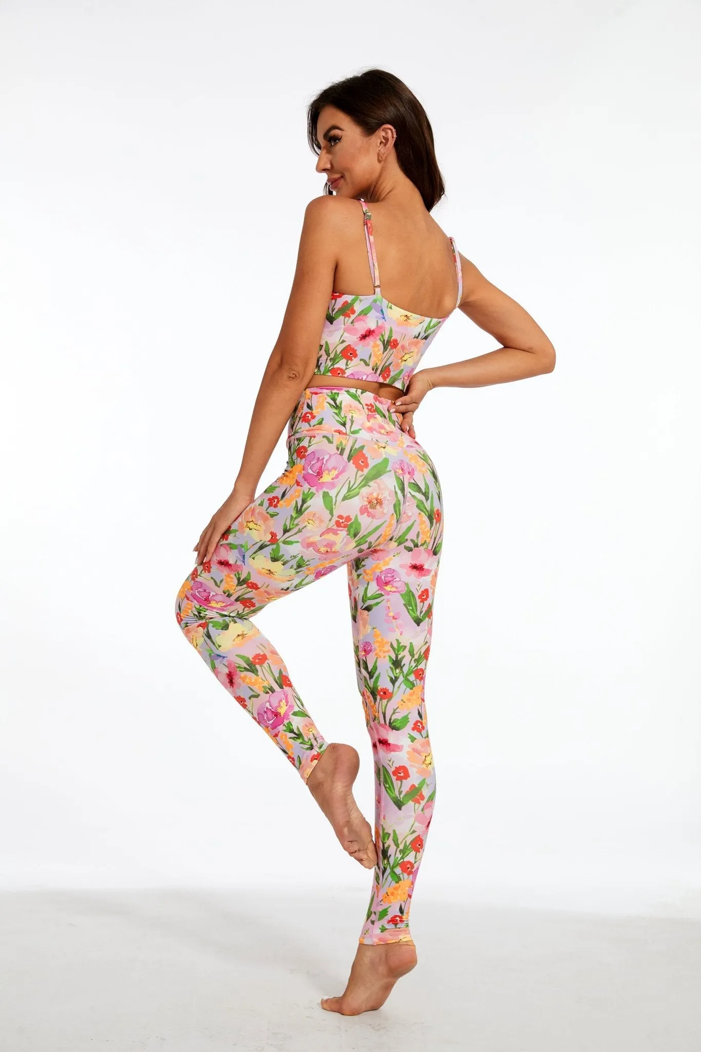 Floral Paradise High-waisted Leggings