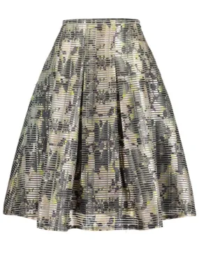 Floral Pleat Skirt