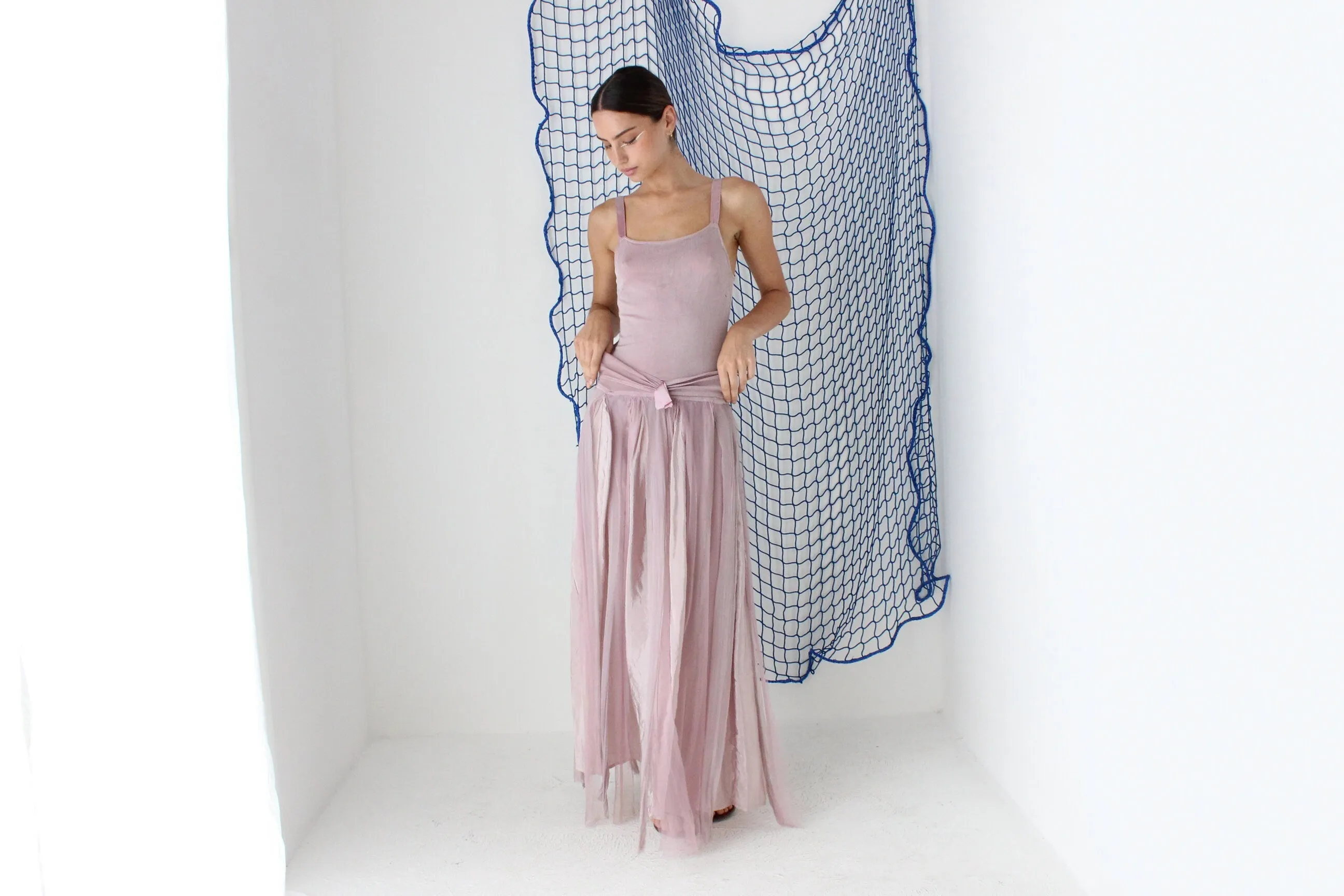 FOUND IN GREECE Y2K Fairy Sprite Nymph Dress