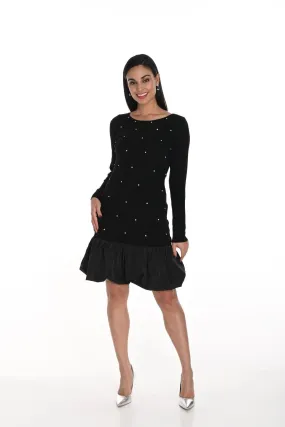 Frank Lyman - Black Knit Dress