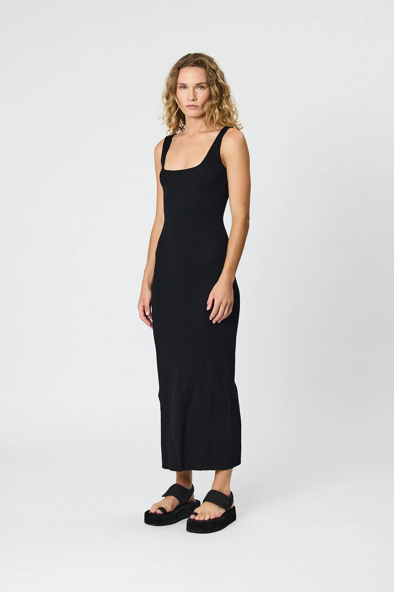GEORGIA DRESS - BLACK