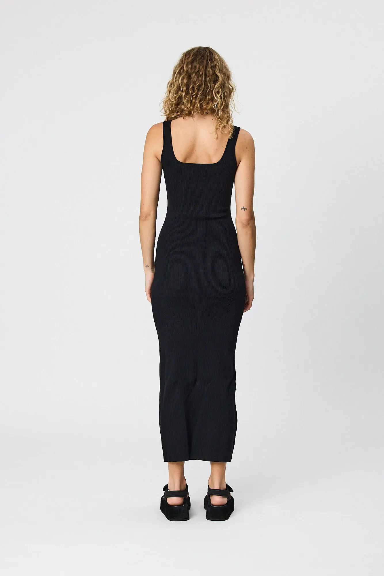 GEORGIA DRESS - BLACK