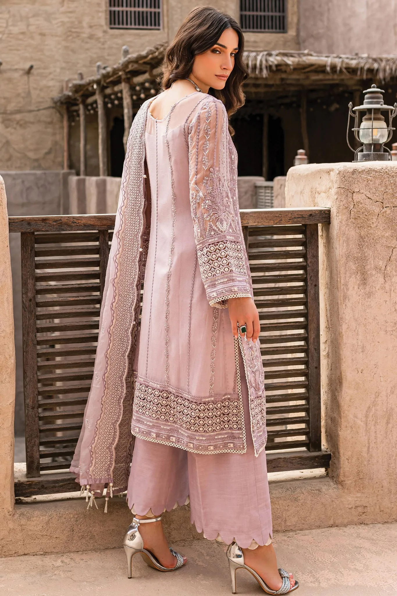 Gulaal Unstitched 3 Piece Embroidered Chiffon Collection'2022-02-Malaikah