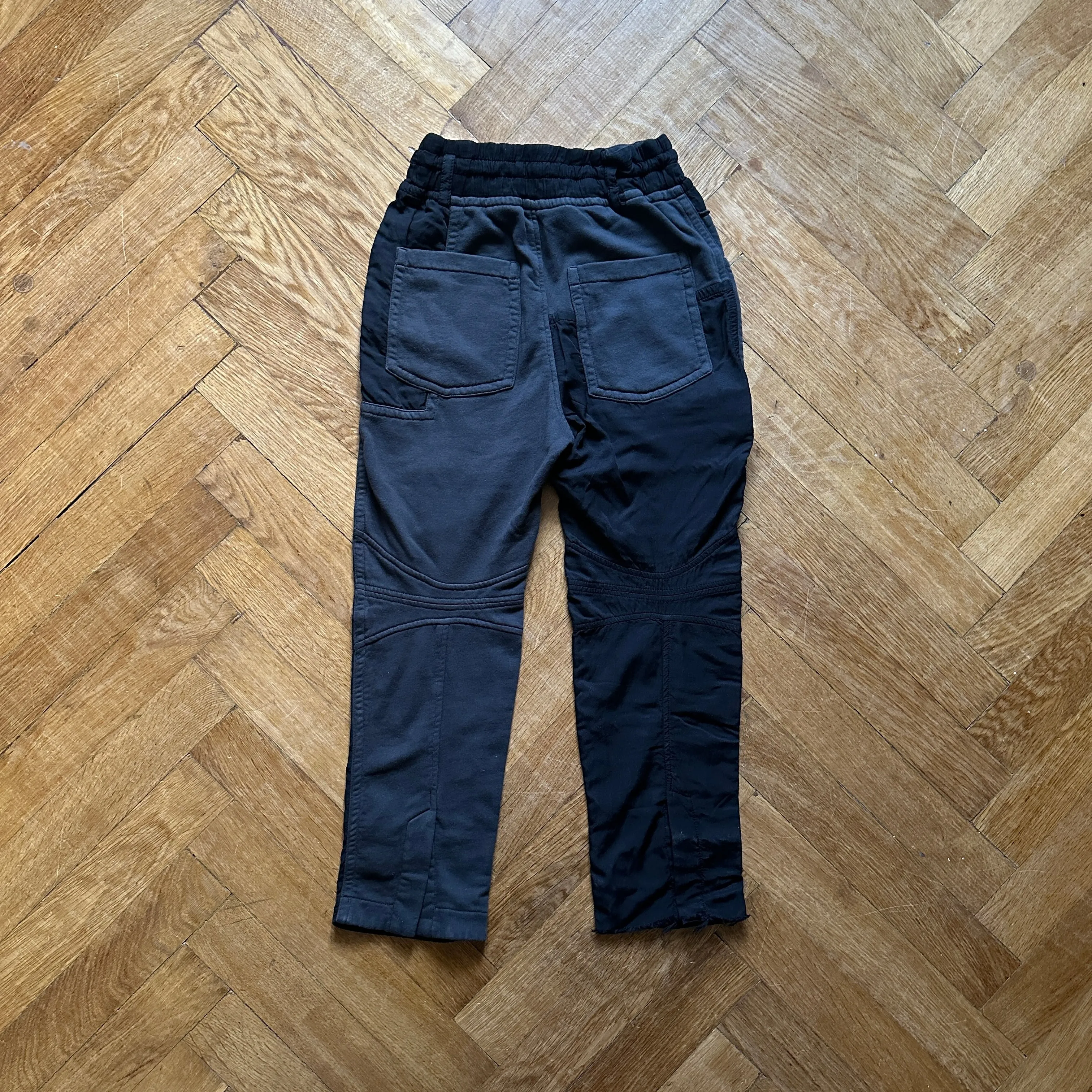 Haider Ackermann Cropped Patchwork Sweatpants
