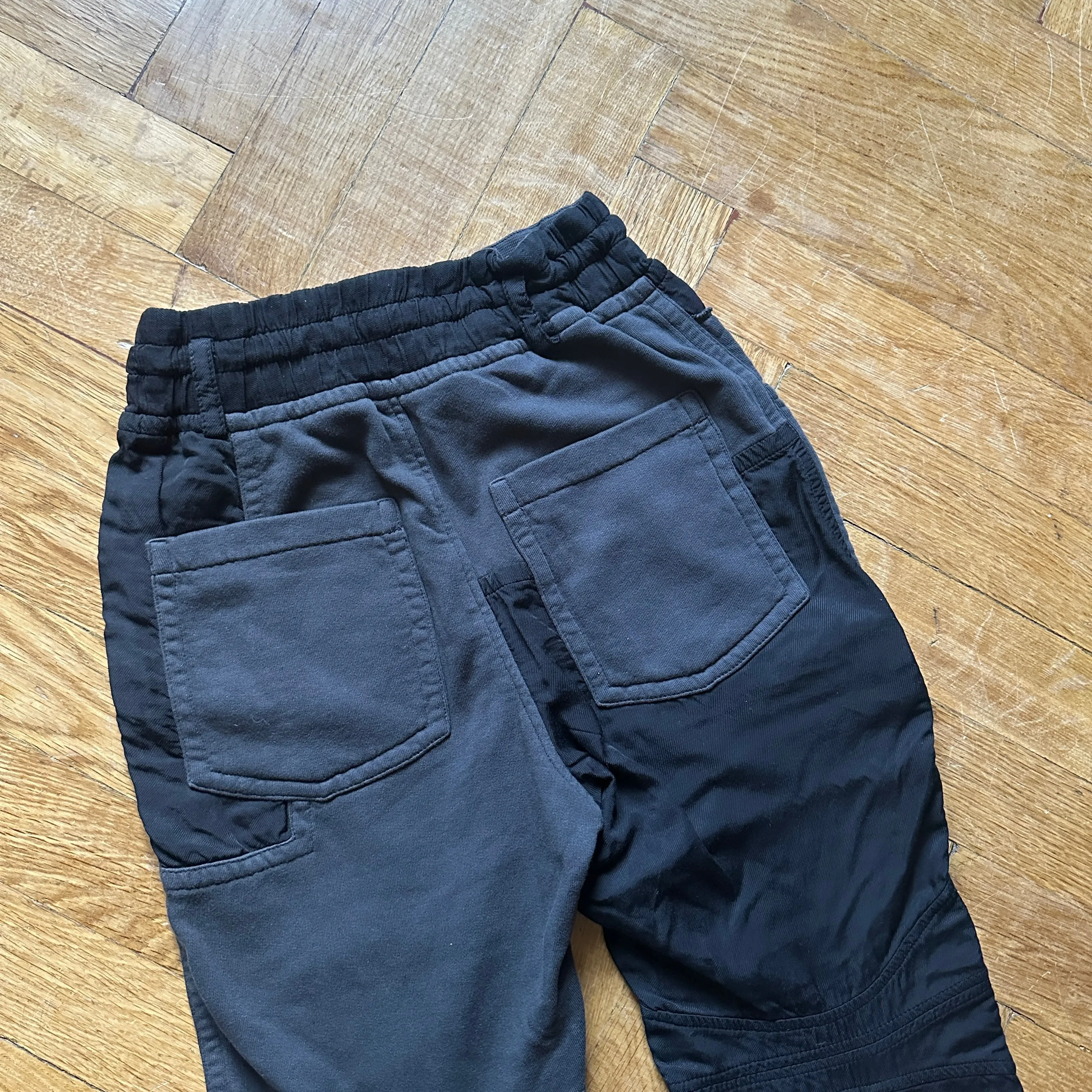 Haider Ackermann Cropped Patchwork Sweatpants