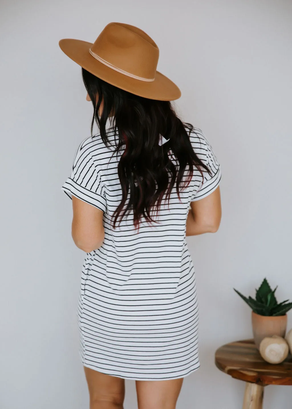 Hali Striped Ribbed Knit Dress FINAL SALE