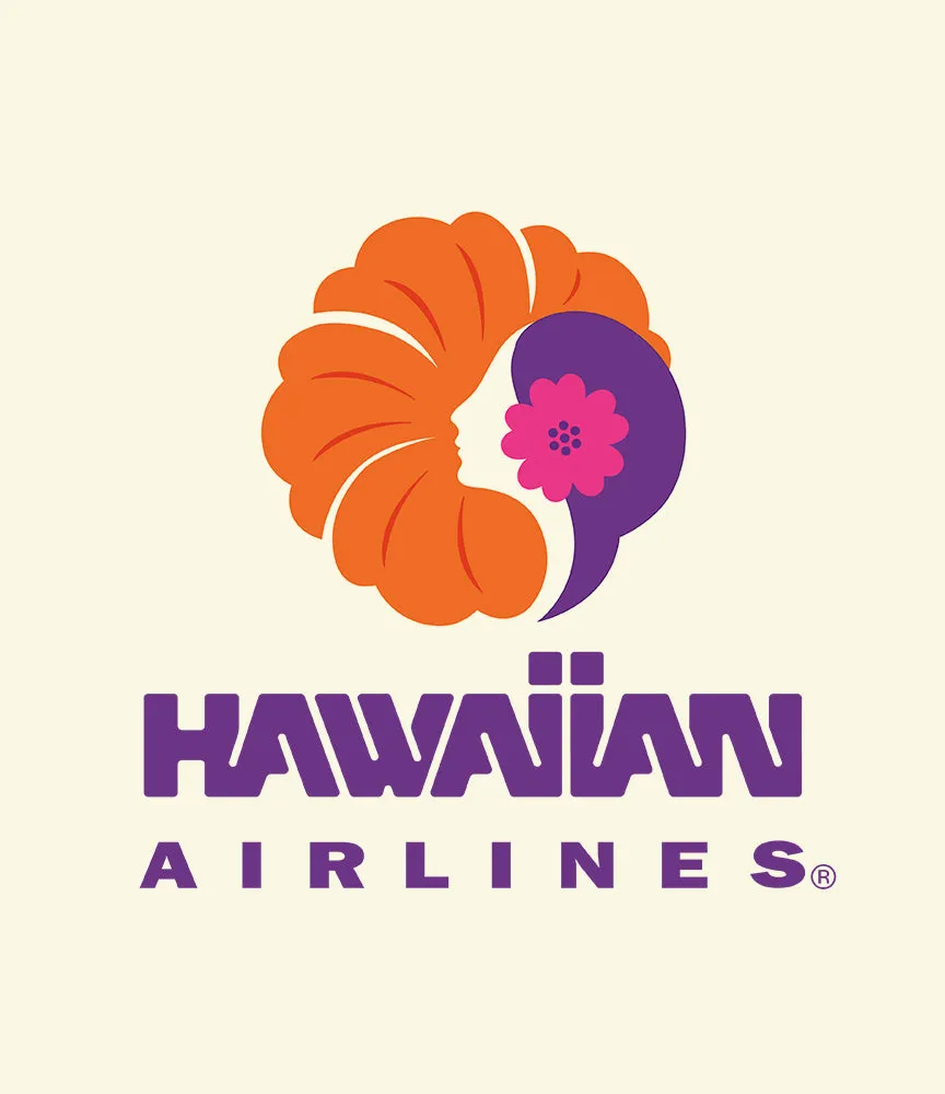 Hawaiian Airlines Vintage Heritage Logo T-Shirt