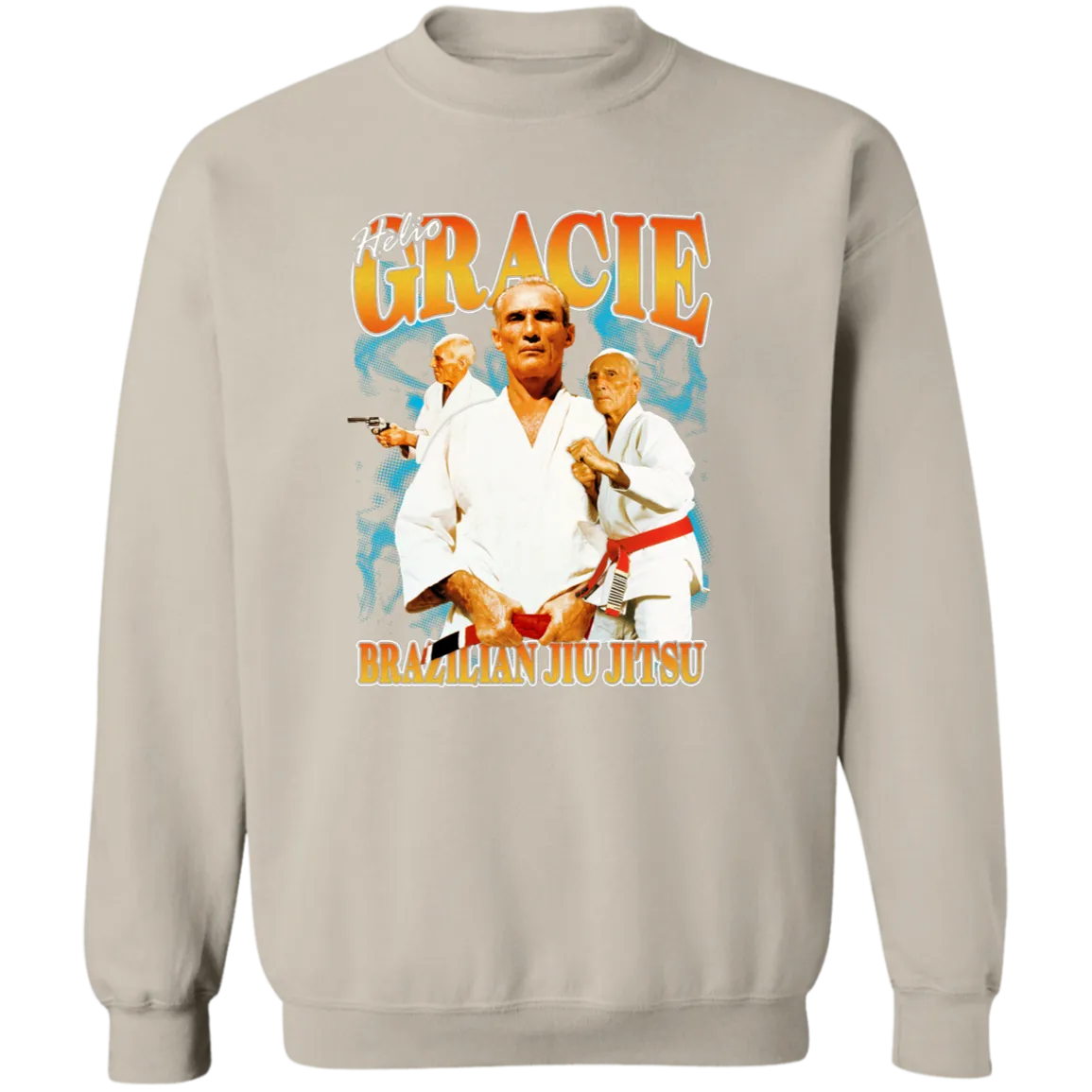 Helio Gracie Rap - Crewneck Sweatshirt