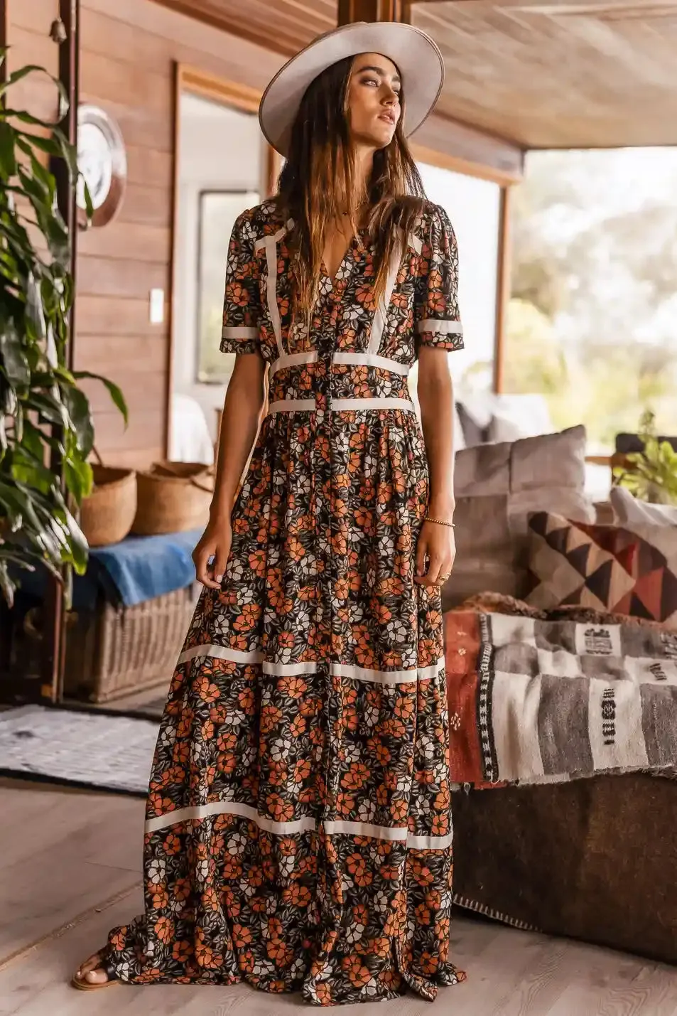 Holly Floral Maxi Dress - FINAL SALE