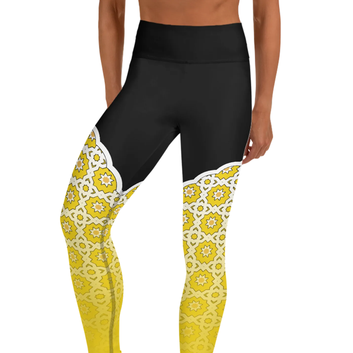 Indian Palace Architecture Non-Compression Leggings