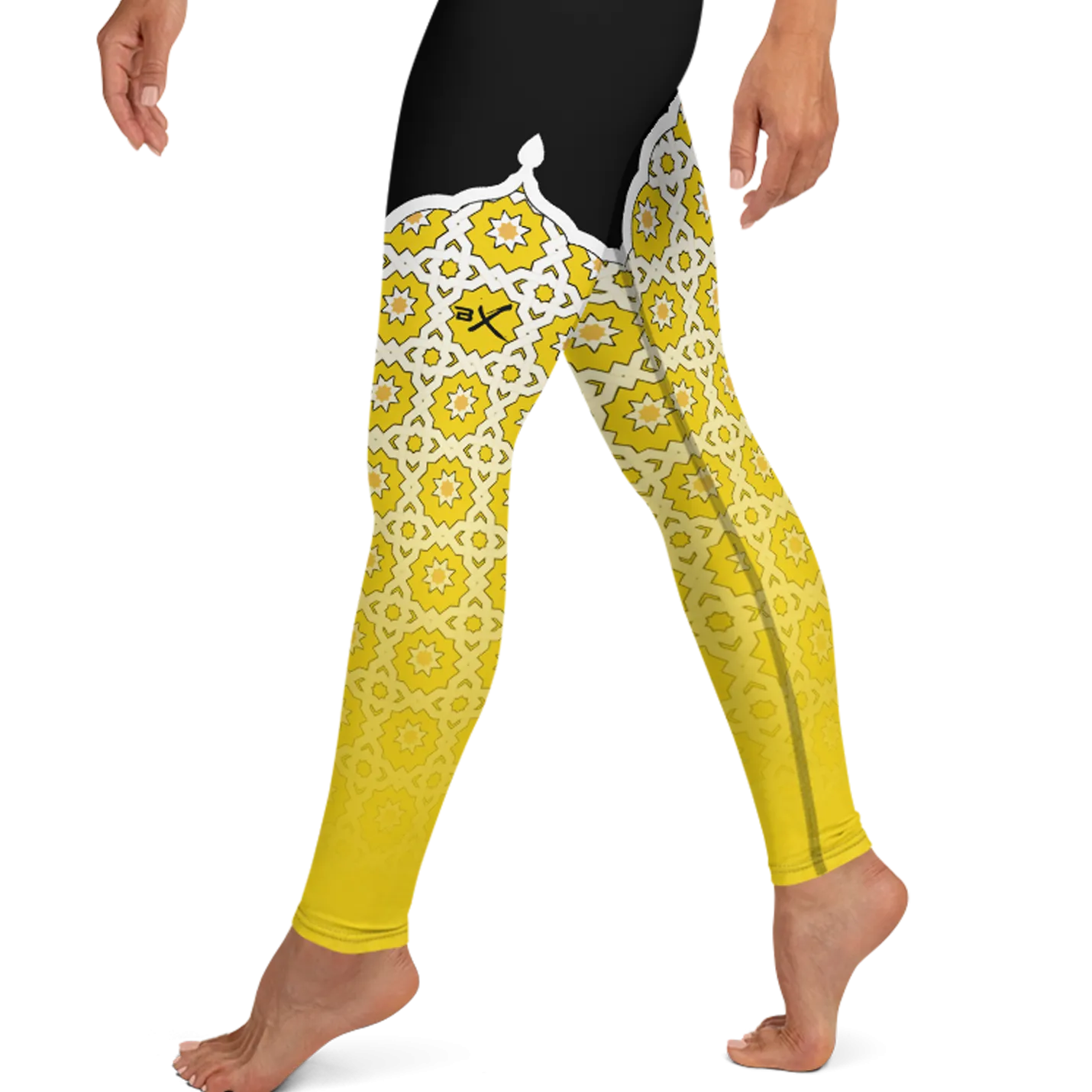 Indian Palace Architecture Non-Compression Leggings