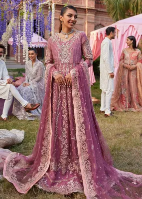 Izhar Unstitched Luxury Chiffon Collection by Mushq | HANIA