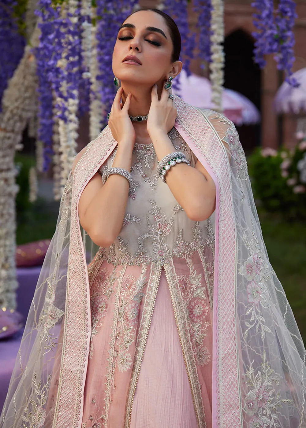 Izhar Unstitched Luxury Chiffon Collection by Mushq | MISHAAL