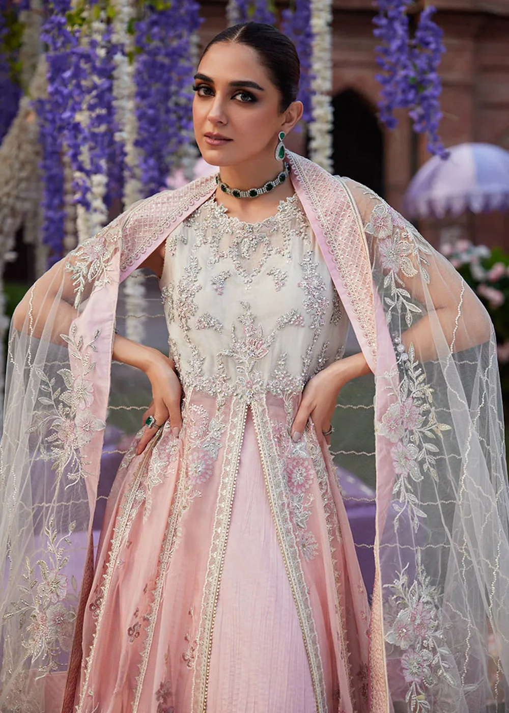 Izhar Unstitched Luxury Chiffon Collection by Mushq | MISHAAL
