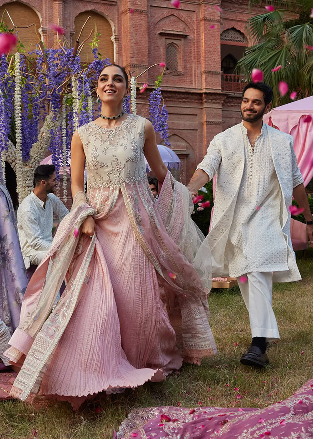 Izhar Unstitched Luxury Chiffon Collection by Mushq | MISHAAL