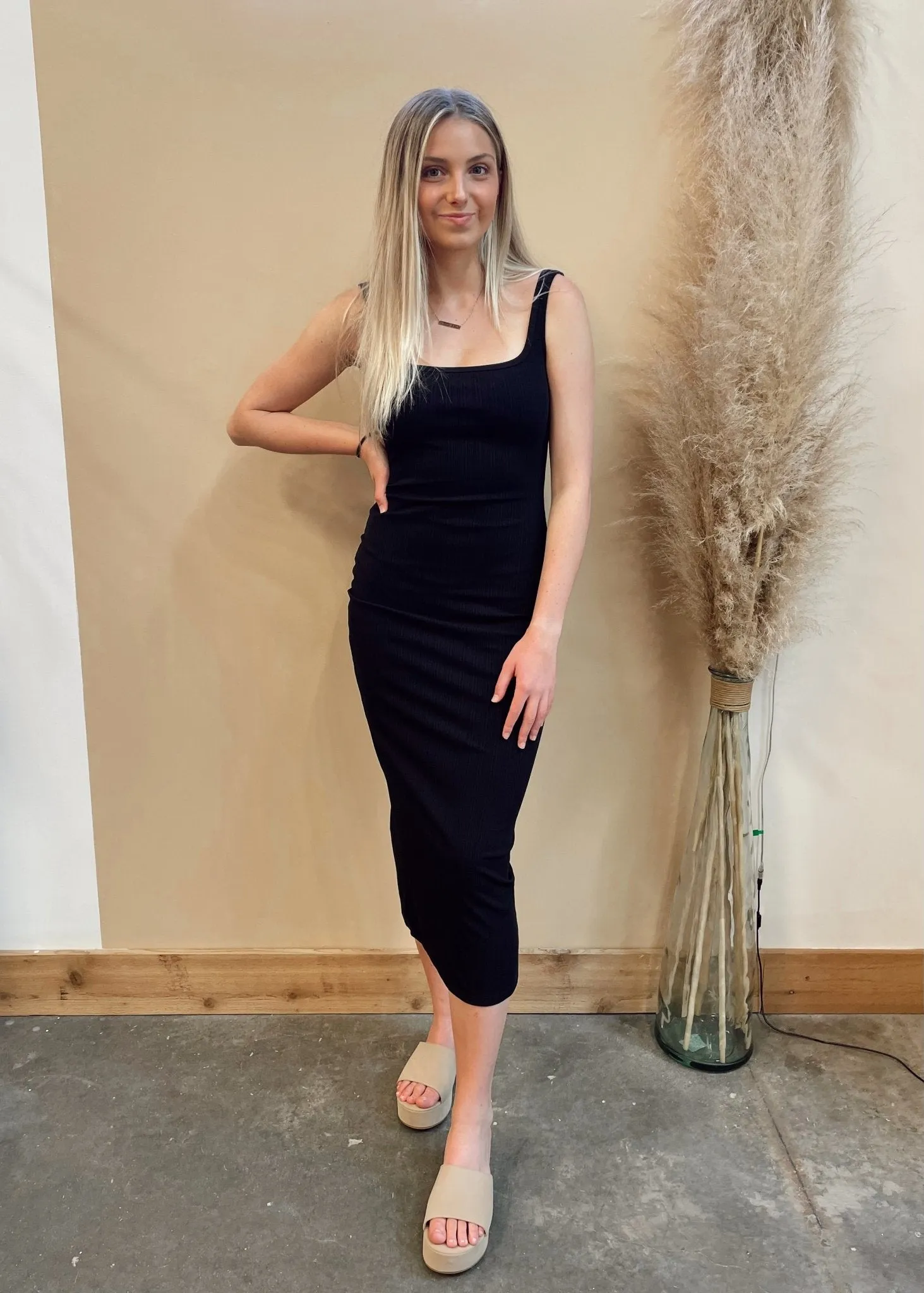 Jessie Rib Knit Dress