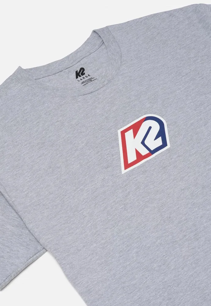 K2 Heritage T-Shirt - Grey Heather
