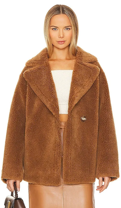 LAMARQUE Sophie Coat in Brown