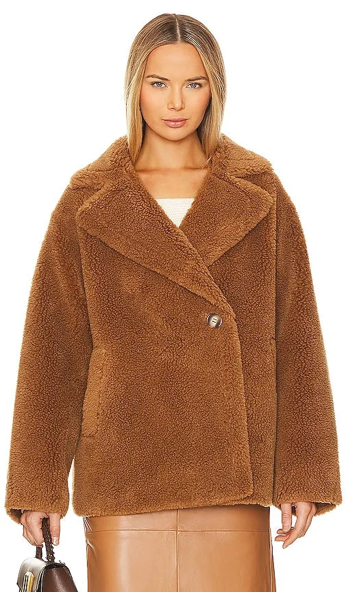 LAMARQUE Sophie Coat in Brown