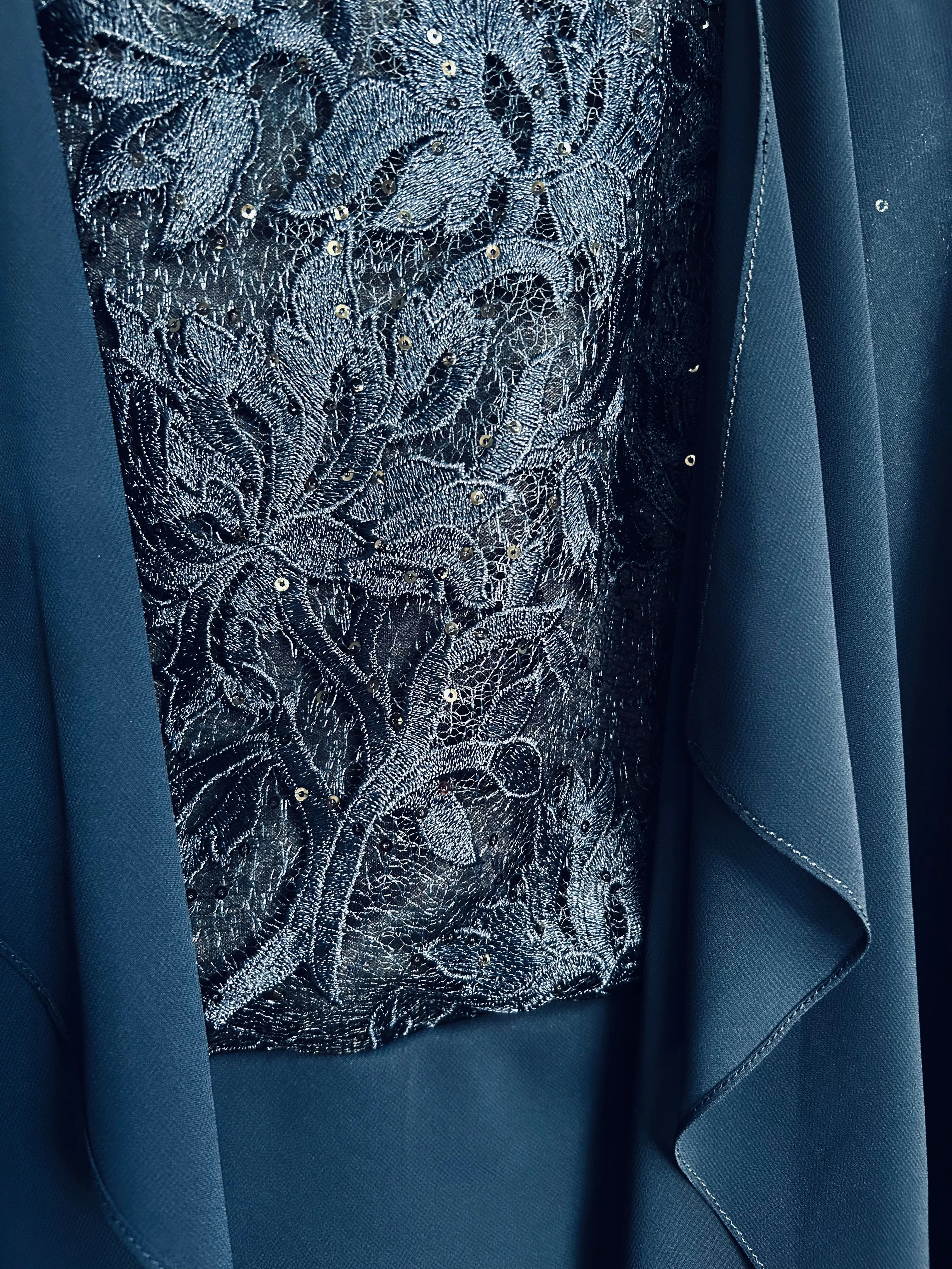 Layla Jones Layered Dress & Jacket in Midnight LJ0534