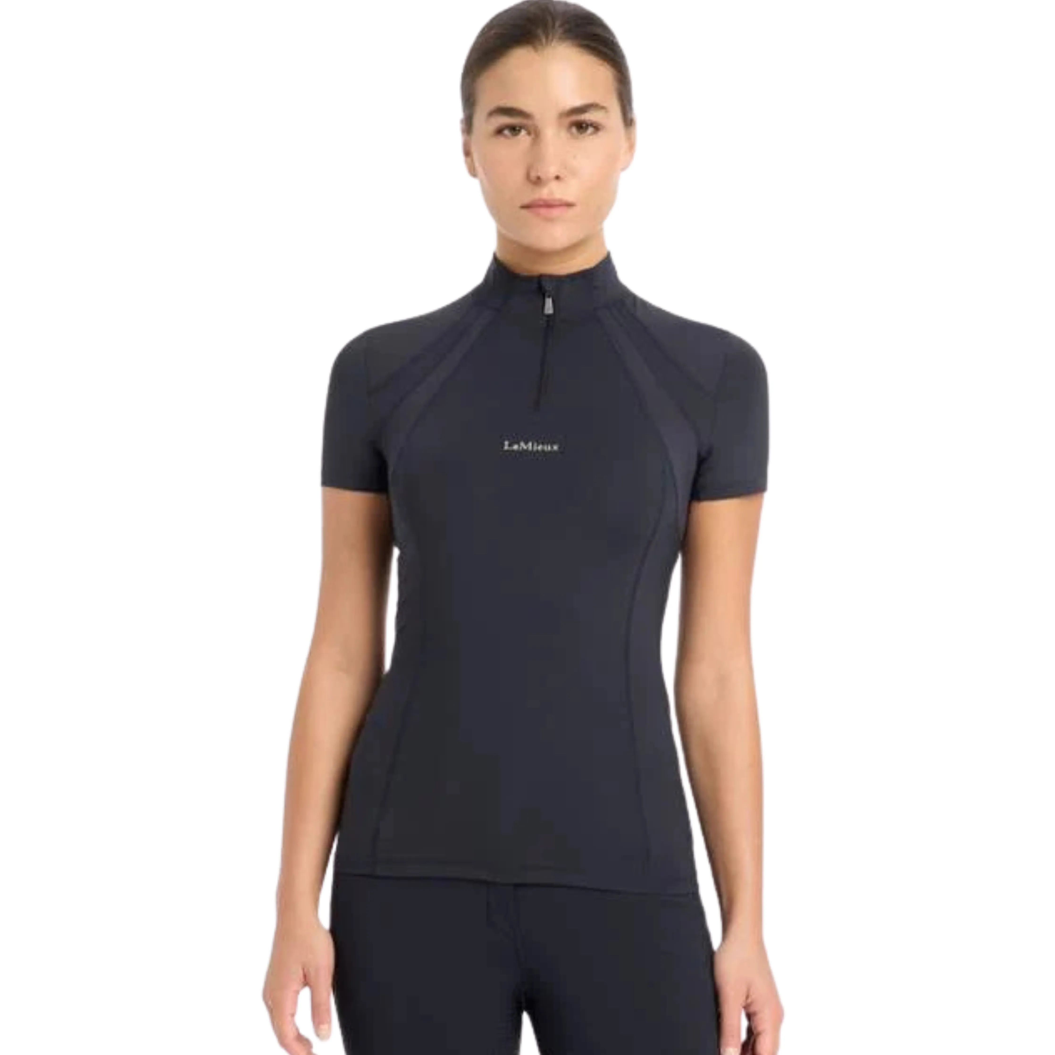 LeMieux Mia Mesh Short Sleeve Base Layer - Navy