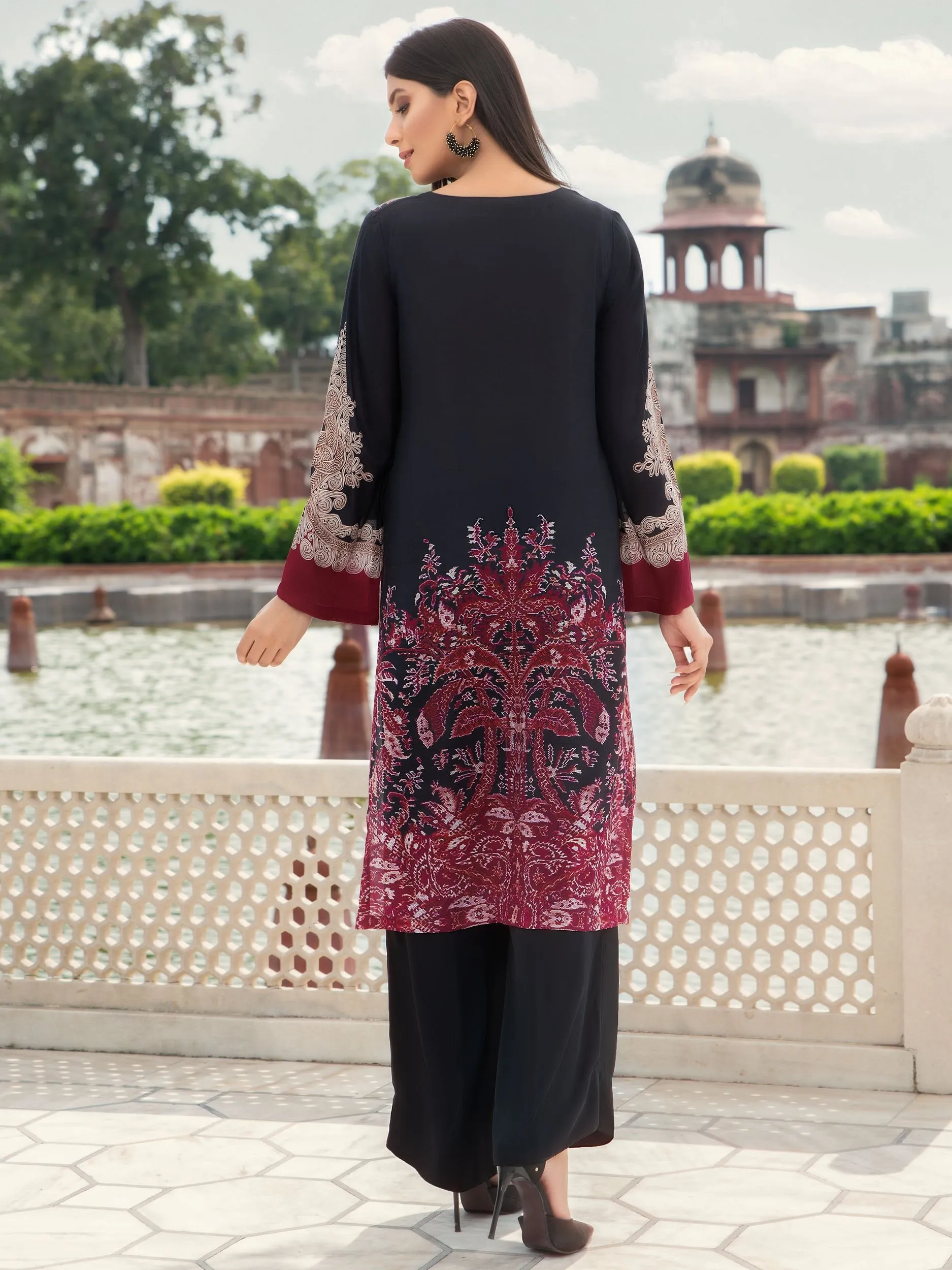 Limelight Cambric Collection 2019 – Silk Shirt – U0845-SSH-RED