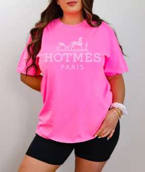 Luxe Comfort Colors Short Sleeved Hotmes (Hot Mess) Valentines Tee -  Youth and Adult Sizes - Valentienes Shirt
