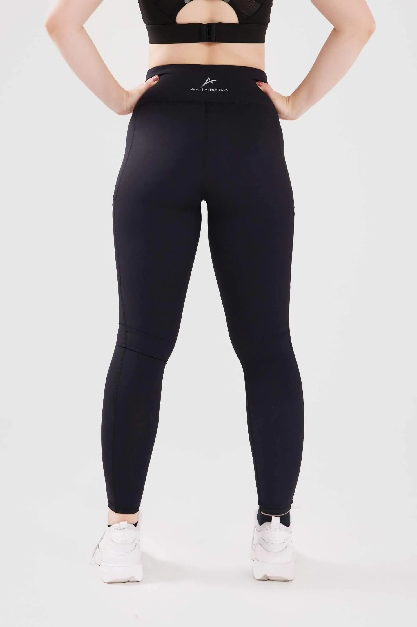 LUXE POCKET LEGGINGS - BLACK