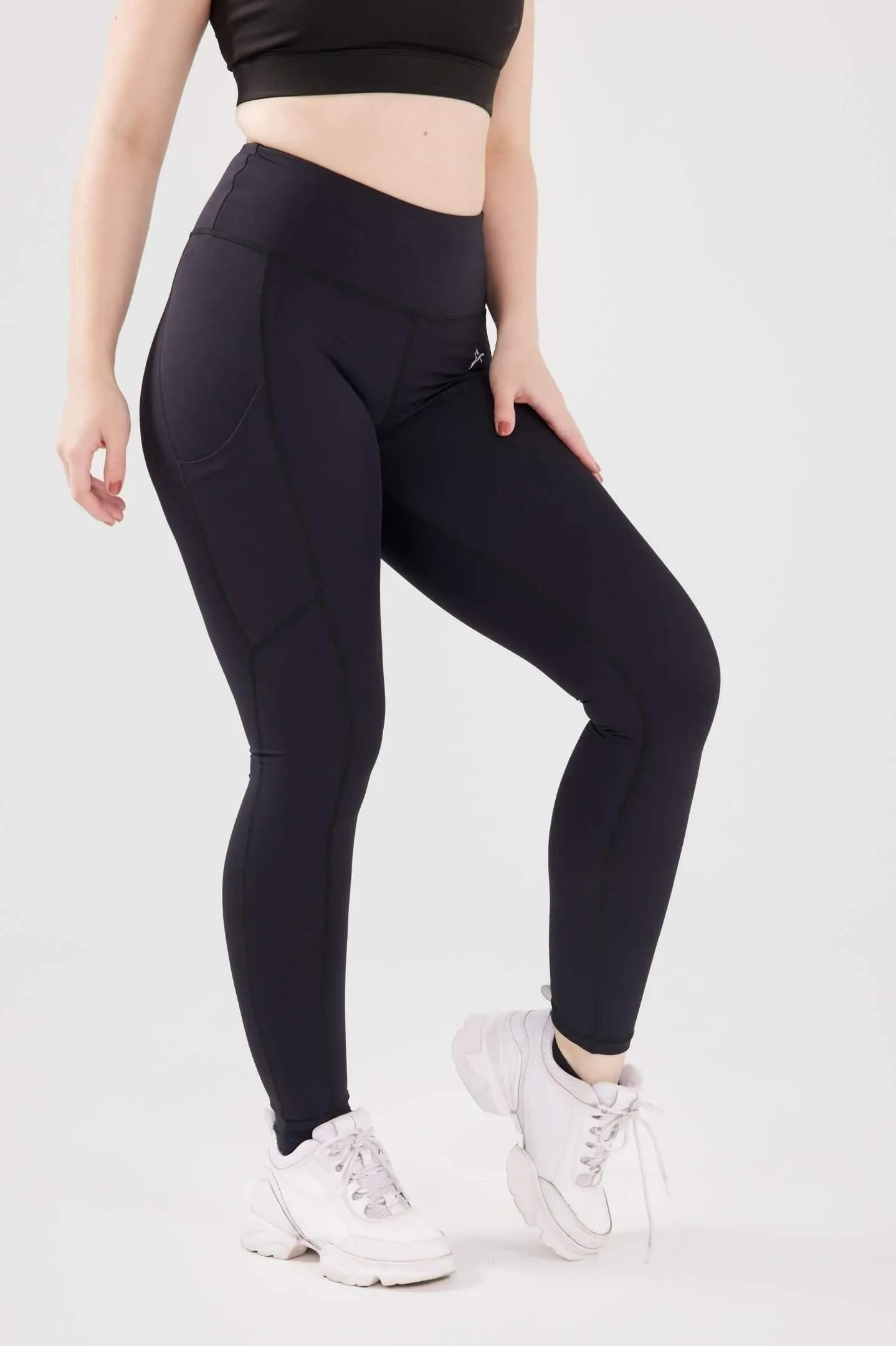 LUXE POCKET LEGGINGS - BLACK