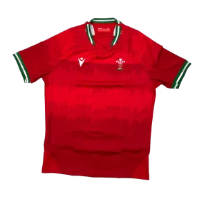 Macron Wales WRU 22/23 Womens Home Pathway Rugby Shirt