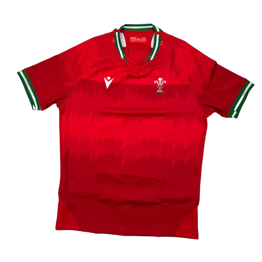 Macron Wales WRU 22/23 Womens Home Pathway Rugby Shirt
