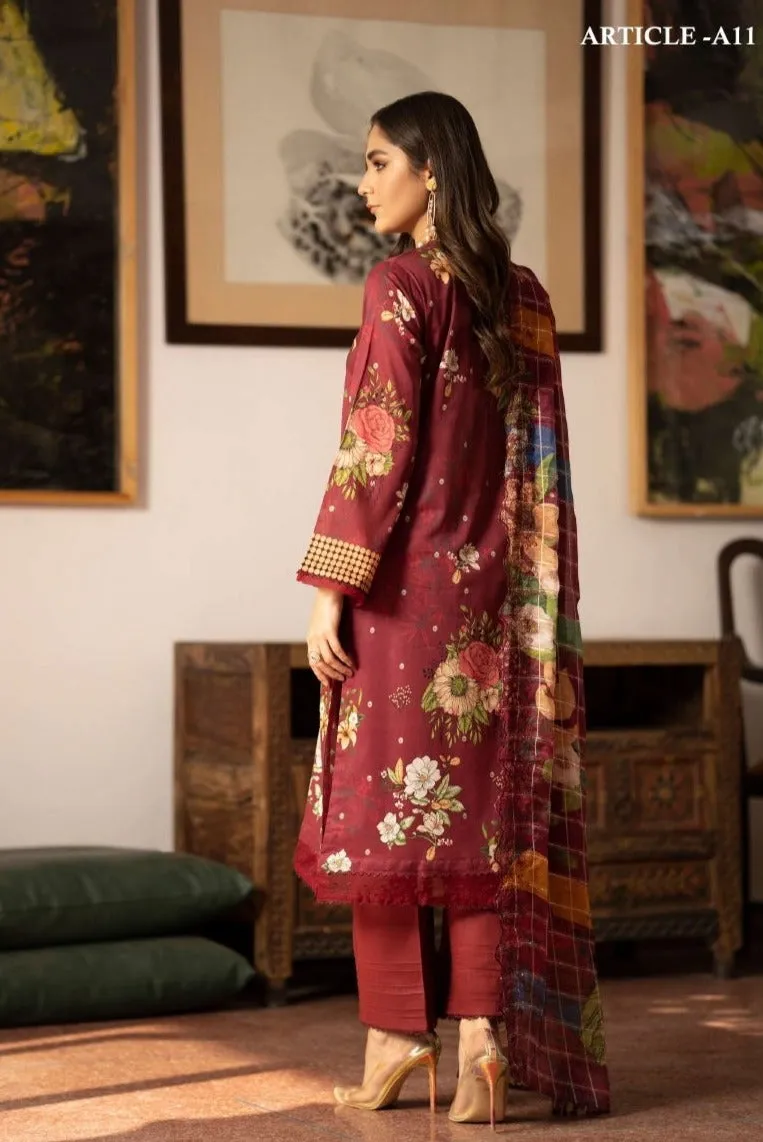Mahajal Lawn by GullJee – Design-A11