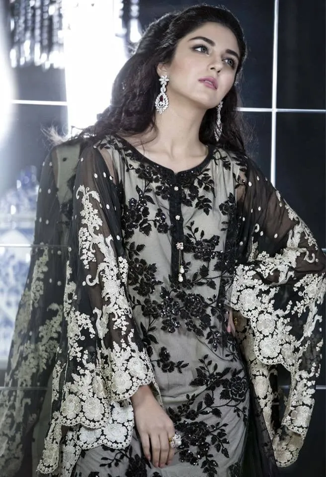 Maria.B Mbroidered Luxury Edition - Black BD602