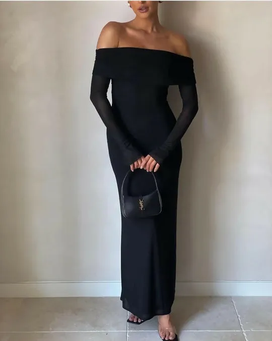 Meshki Josie Dress Black