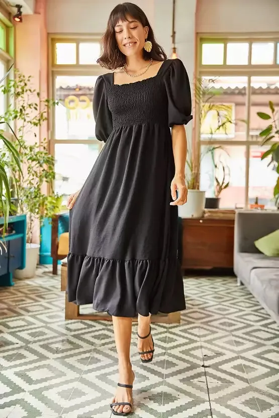 Midnight Muse Maxi Dress