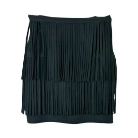 Mistress Rocks Bandage Fringed Mini Skirt