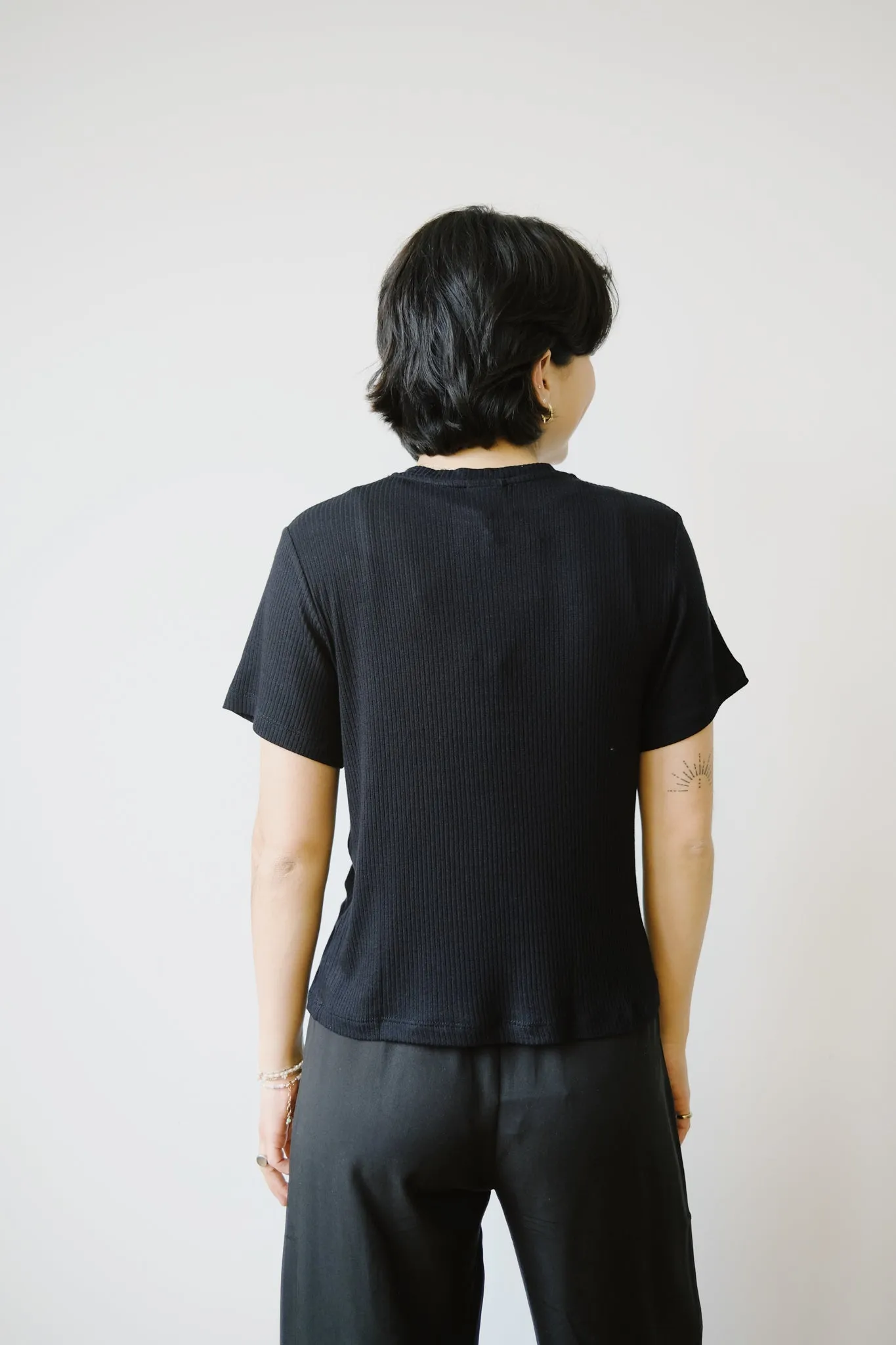 modal t-shirt - lula - black