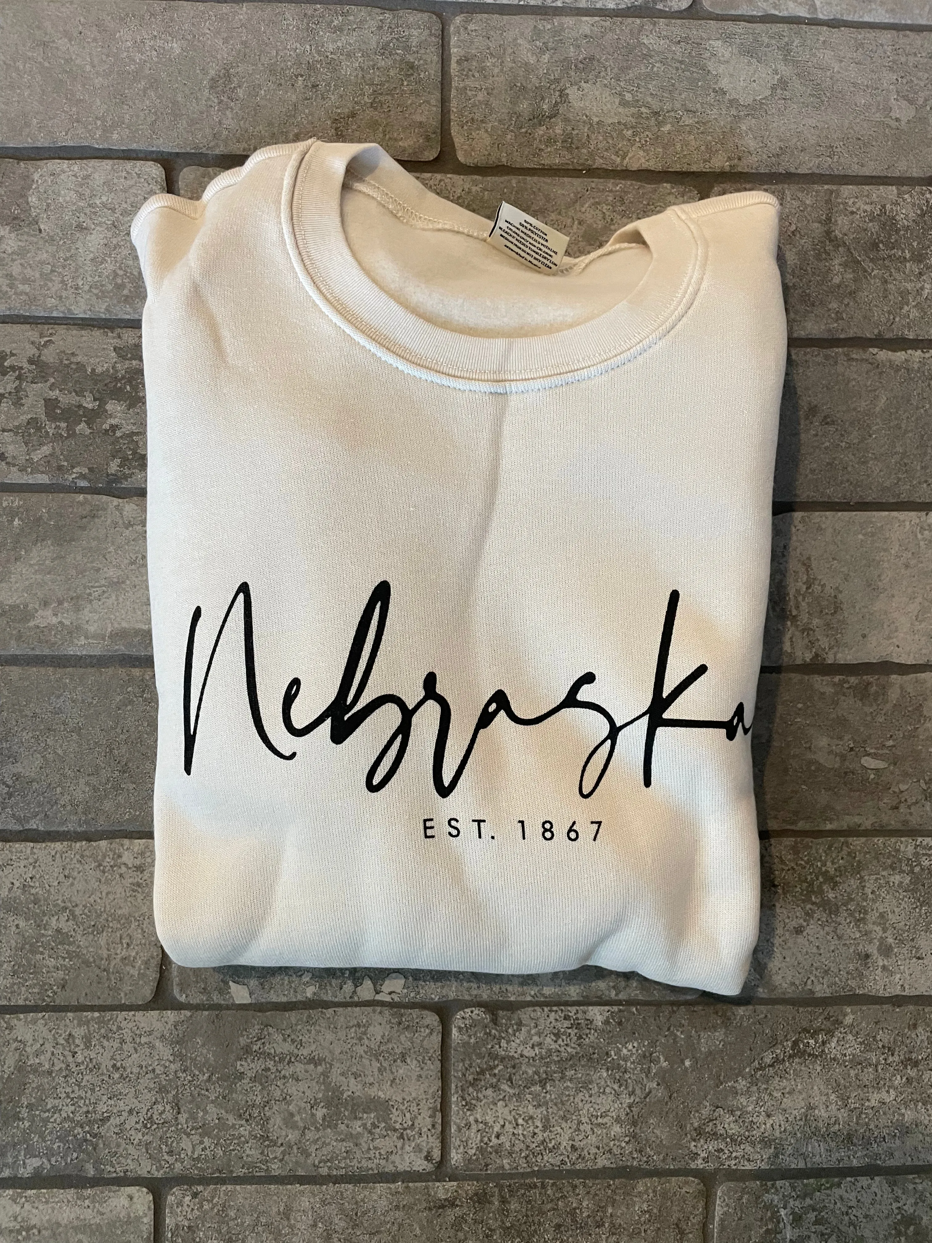 NEBRASKA EST. 1867 Graphic Sweatshirt