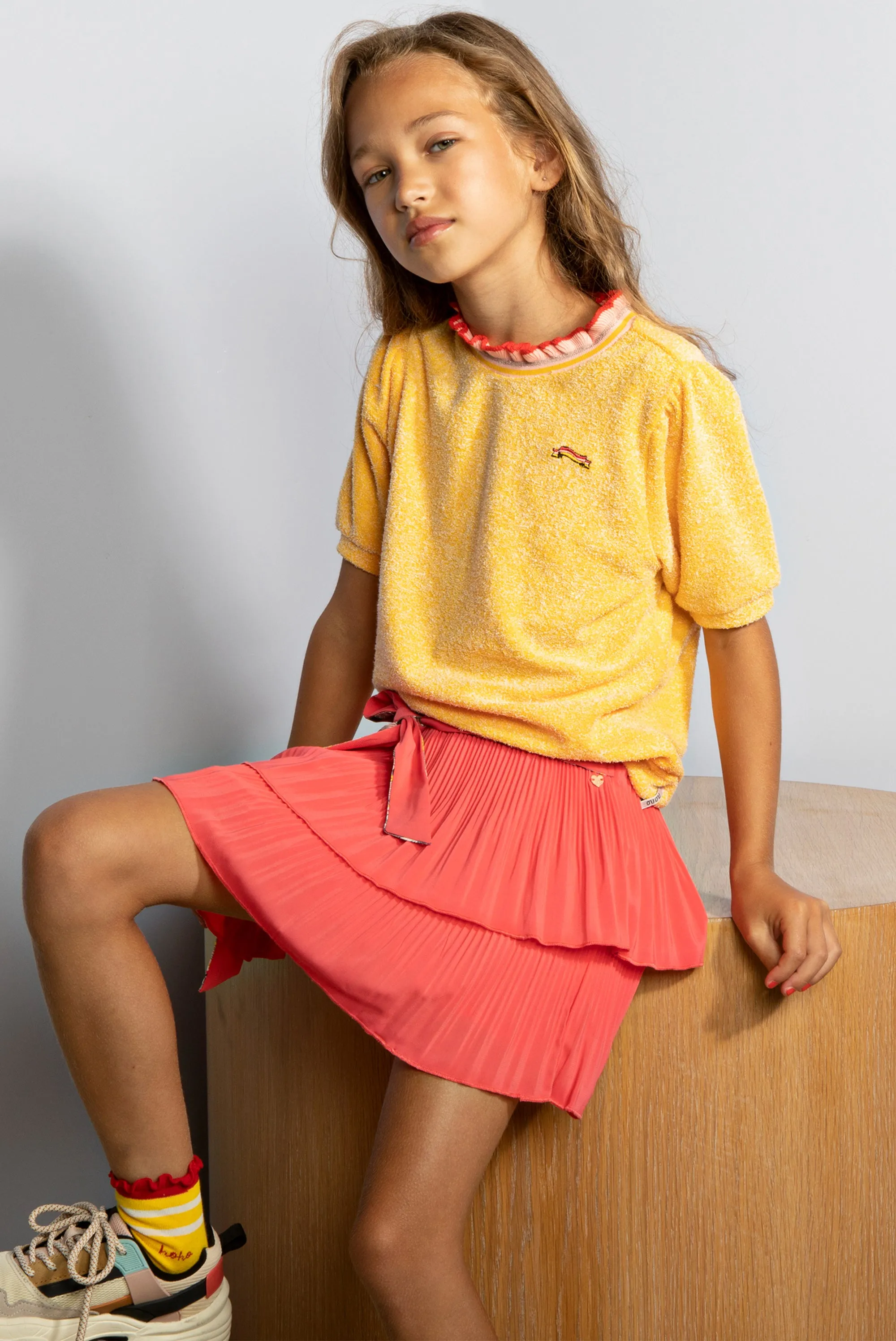 NoNo Nikki C 2 layered short skirt