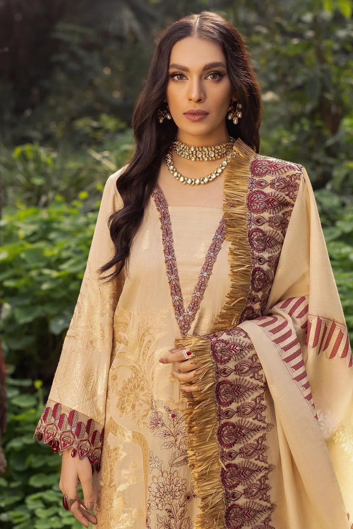 Nureh Maya · Lawn Jacquard Collection 2022 – SUN DUSK