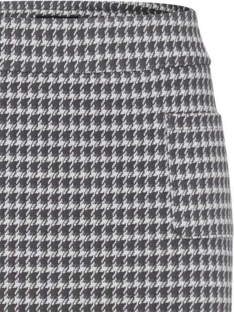 Olsen - Straight Woven Skirt in Dark Slate Print (16001373)